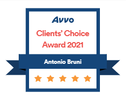 Avvo- Client's Choice Award - Antonio Bruni