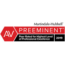 Martindale-Hubbell® AV Preeminent® Rating
