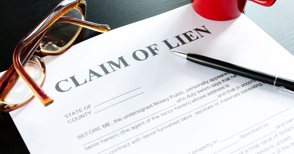 claim of lien form
