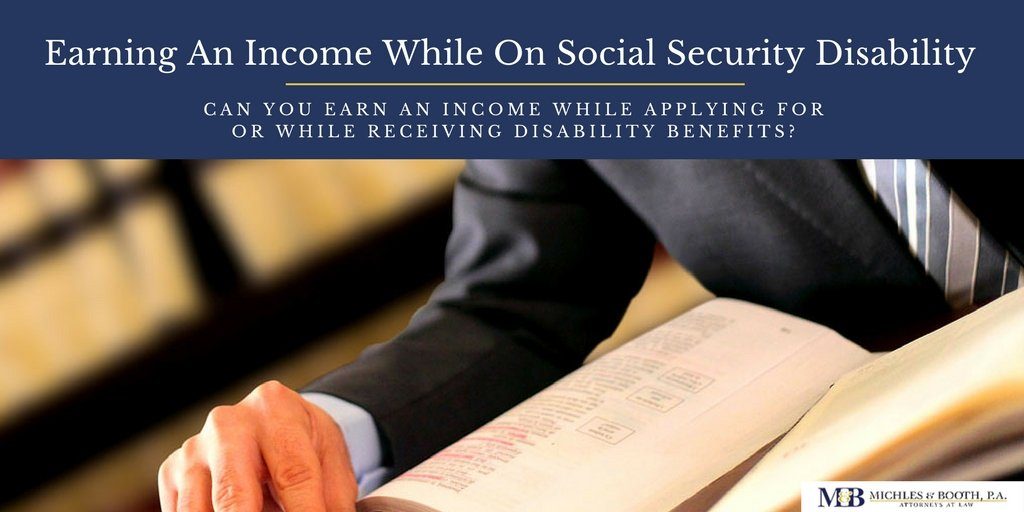 Income while disabled