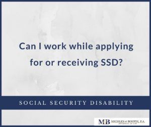 Income while disabled