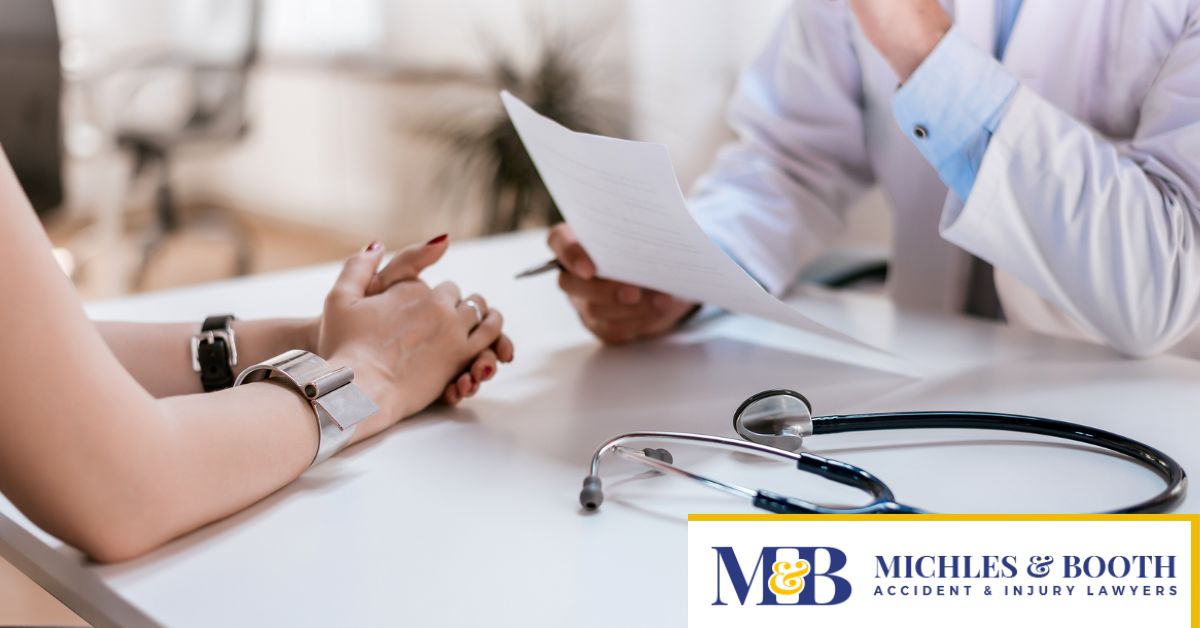 Woman having a consultation with a doctor