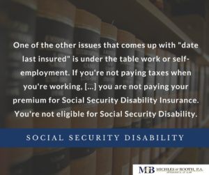 Questions arising at application for SSD